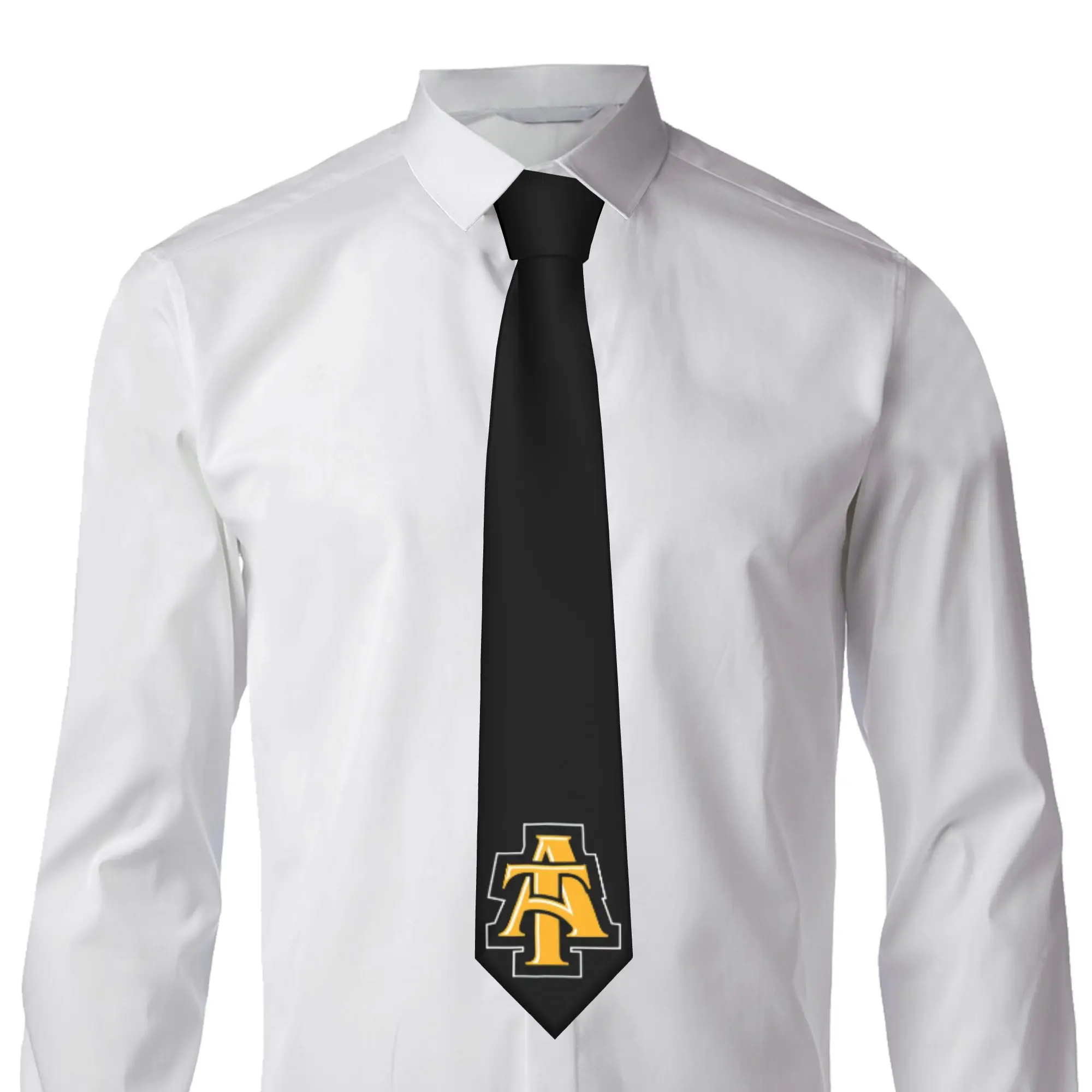 NC A&T HBCU Fraternity Aggies  Ties for Men Classic  Silk Business Neckties