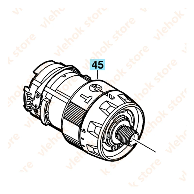 

GEAR BOX GEARBOX for BOSCH GSB14.4-2-LI GSB18-2-LI HDB180 2609199324 Cordl Perc Screwdr Power Tool Accessories Electric tools pa