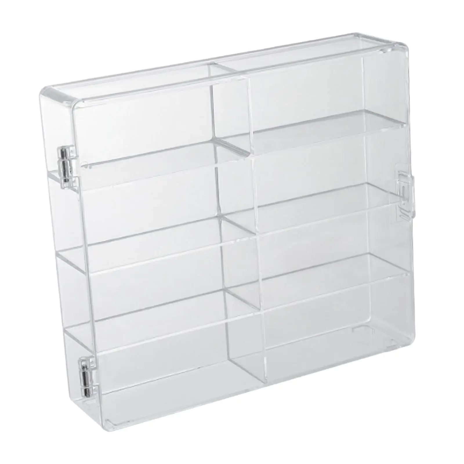 

Display Case Stand Holds up to 8 Diecast 1/64 Car Toy Cars Organizer Countertop