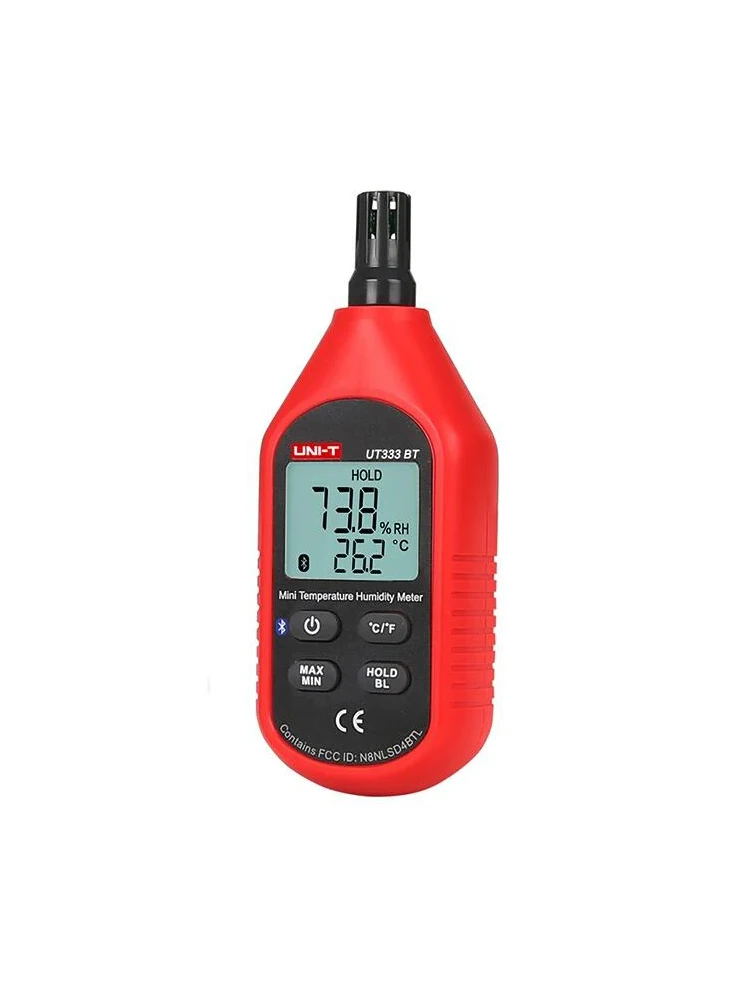 UNI-T UT333BT Bluetooth Mini LCD cyfrowy termometr miernika wilgotności powietrza miernik higrometrowy Tester UT333 Upgrade — zdjęcie 2