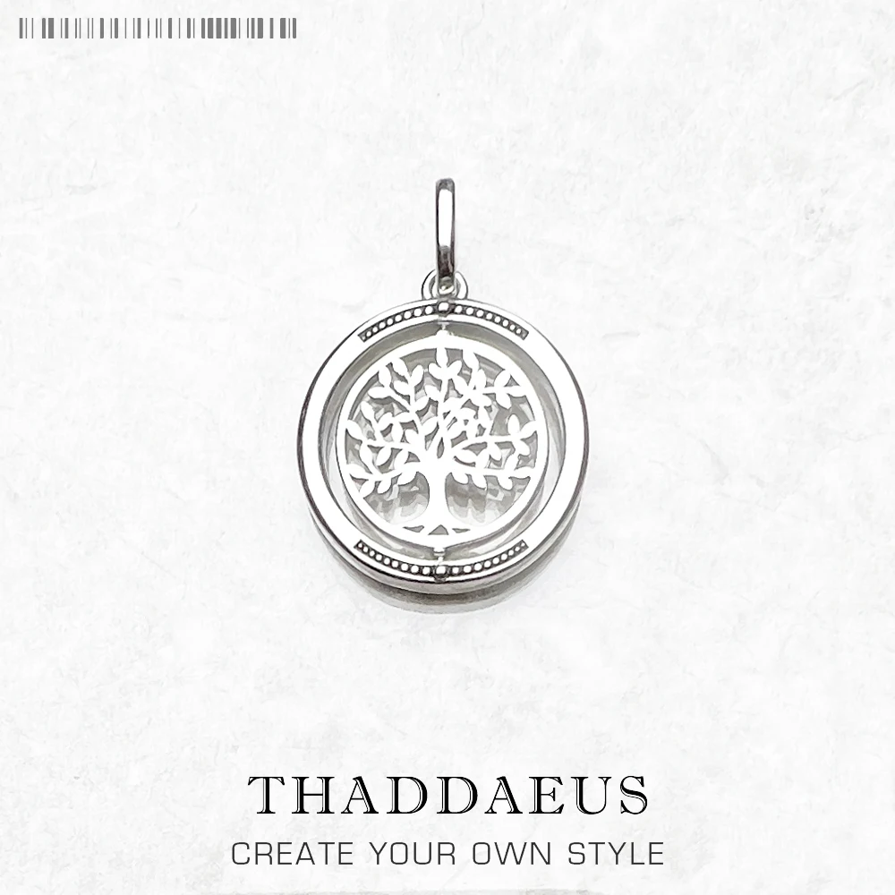 Tree Of Life Pendant Brand New Fine Jewelry Love Accessories 925 Sterling Silver Romantic Gift For Woman