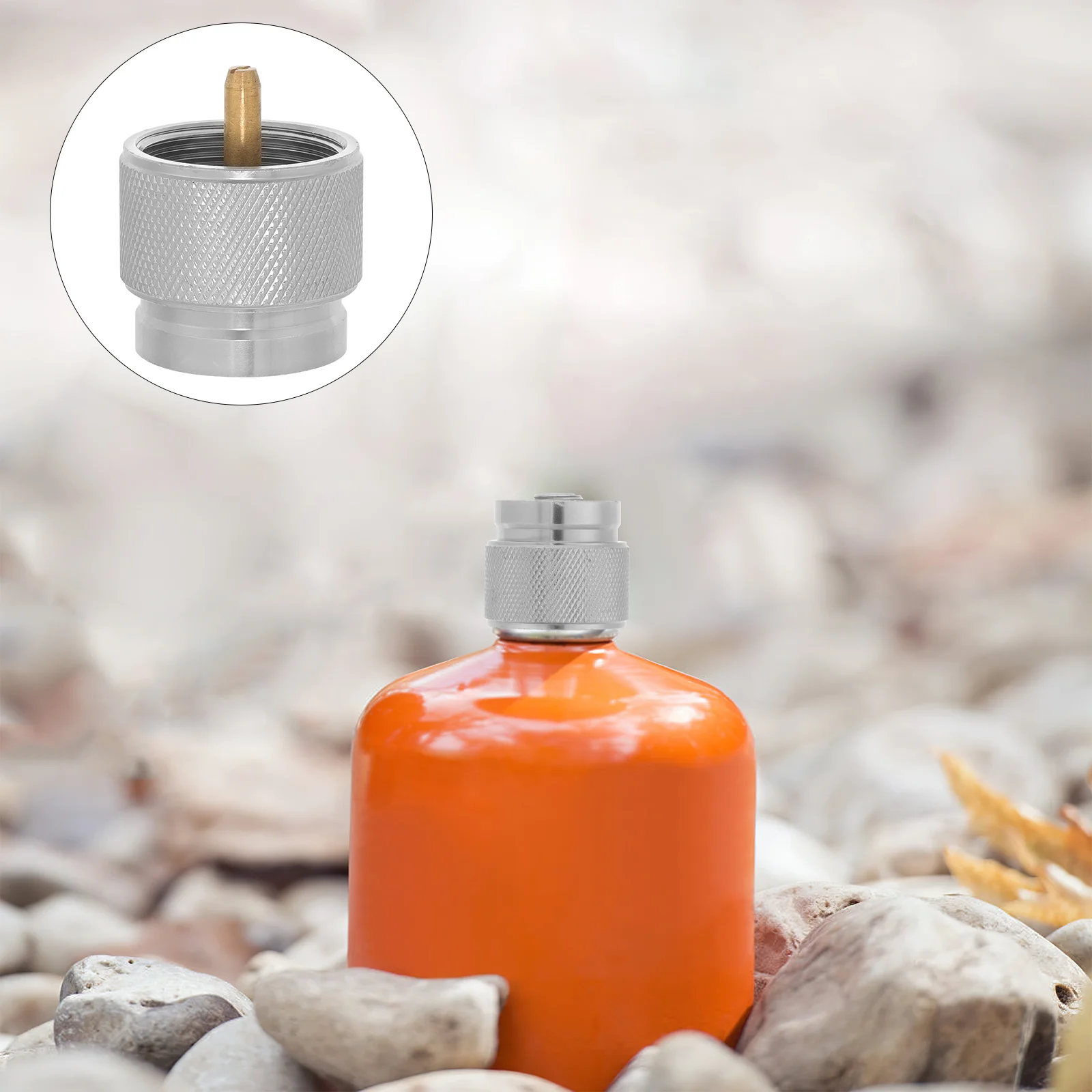 

Portable Propane Tank Adapter -Resistant Small Propane Converter Gas Tank Convert Head for Outdoor Use