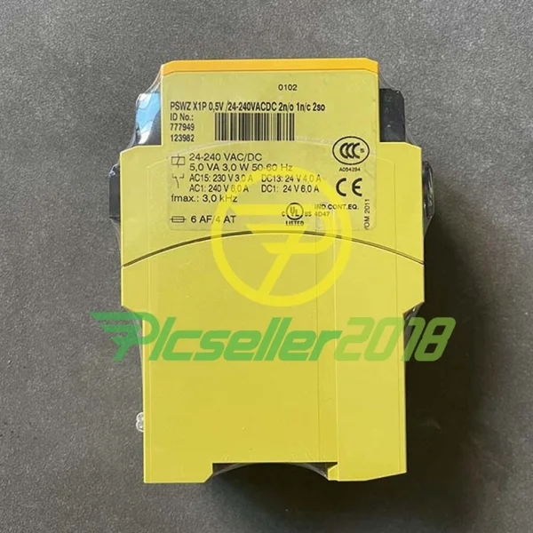 

Реле безопасности 777949 Pswz X1p 05v /24-240vacdc, абсолютно новое, оригинальное, в наличии, для ПЛК