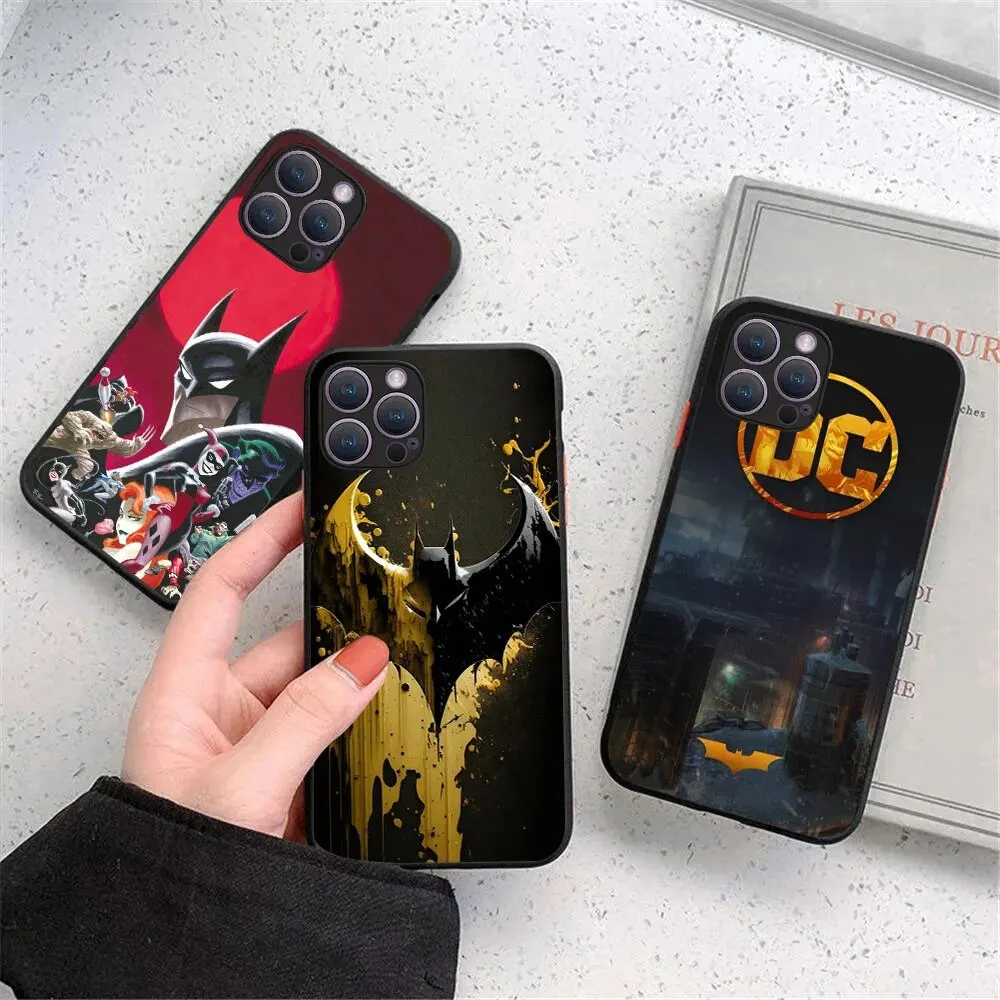 KT-63 Batman Silicone Case For Samsung S10 S10E S20 S21 FE A6 A8 Ultra Lite Plu image 4