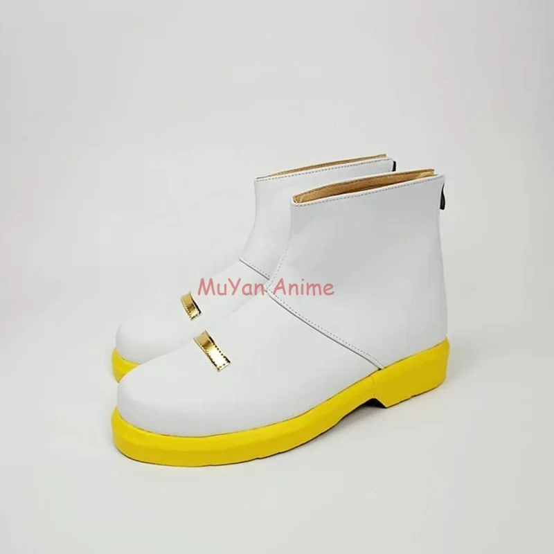 Rin Len Shoes Cosplay Costumes Anime Vocaloid Miku Brother Sister Twins Yellow Shoes Custom Made Boots Girl Birthday Gift Wigs