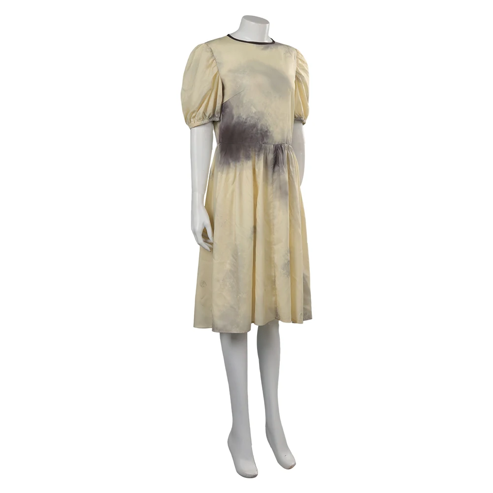 Costume de Cosplay de l'Exorciste de Katherine pour Fille, Robe Imprimée, Tenue d'Halloween, Carnaval, ixImbibée