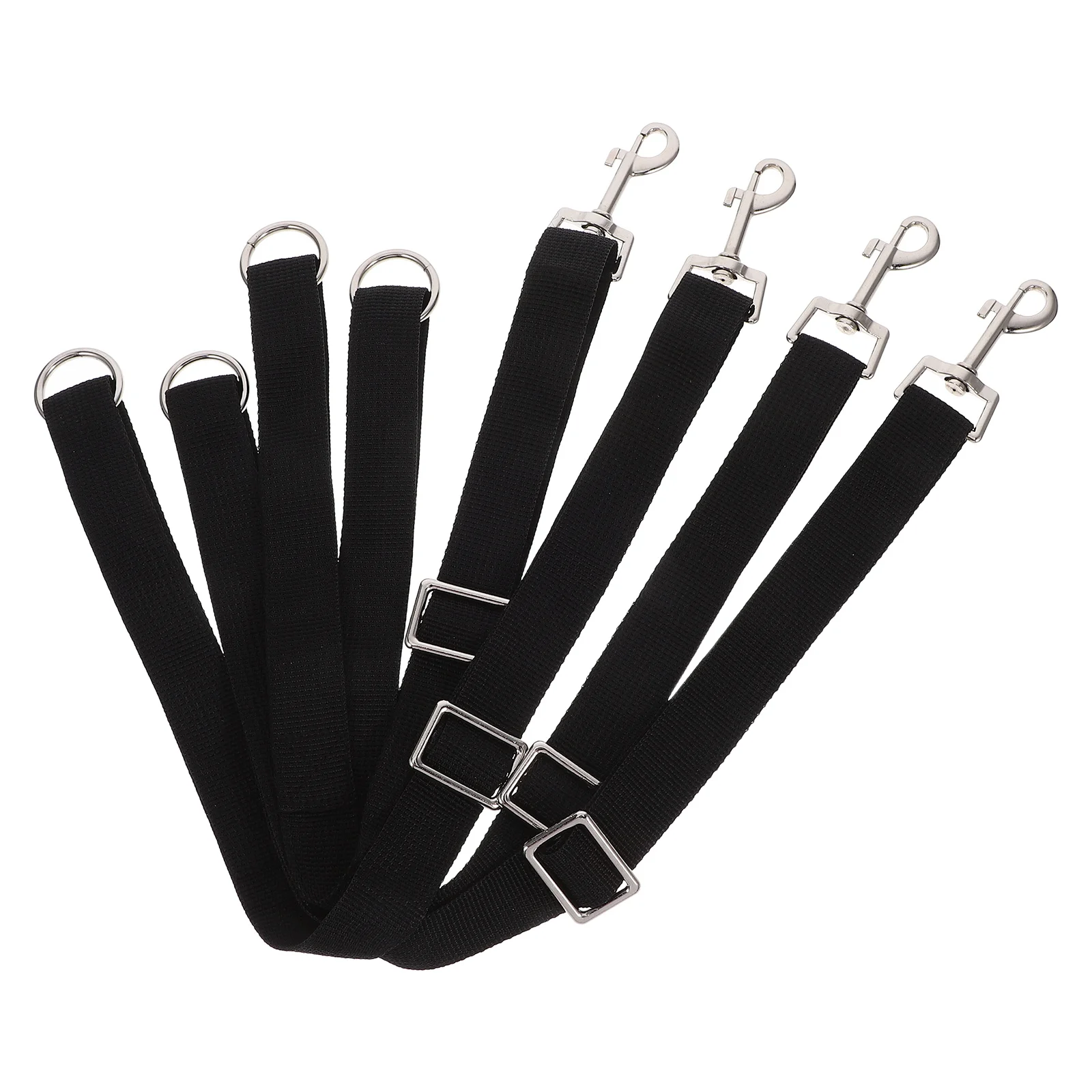 4pcs Adjustable Nylon Straps Horse Water Bucket Strap Durable Strong Secure Hold For Outdoor Feeding Bucket Hangers Horse Stall