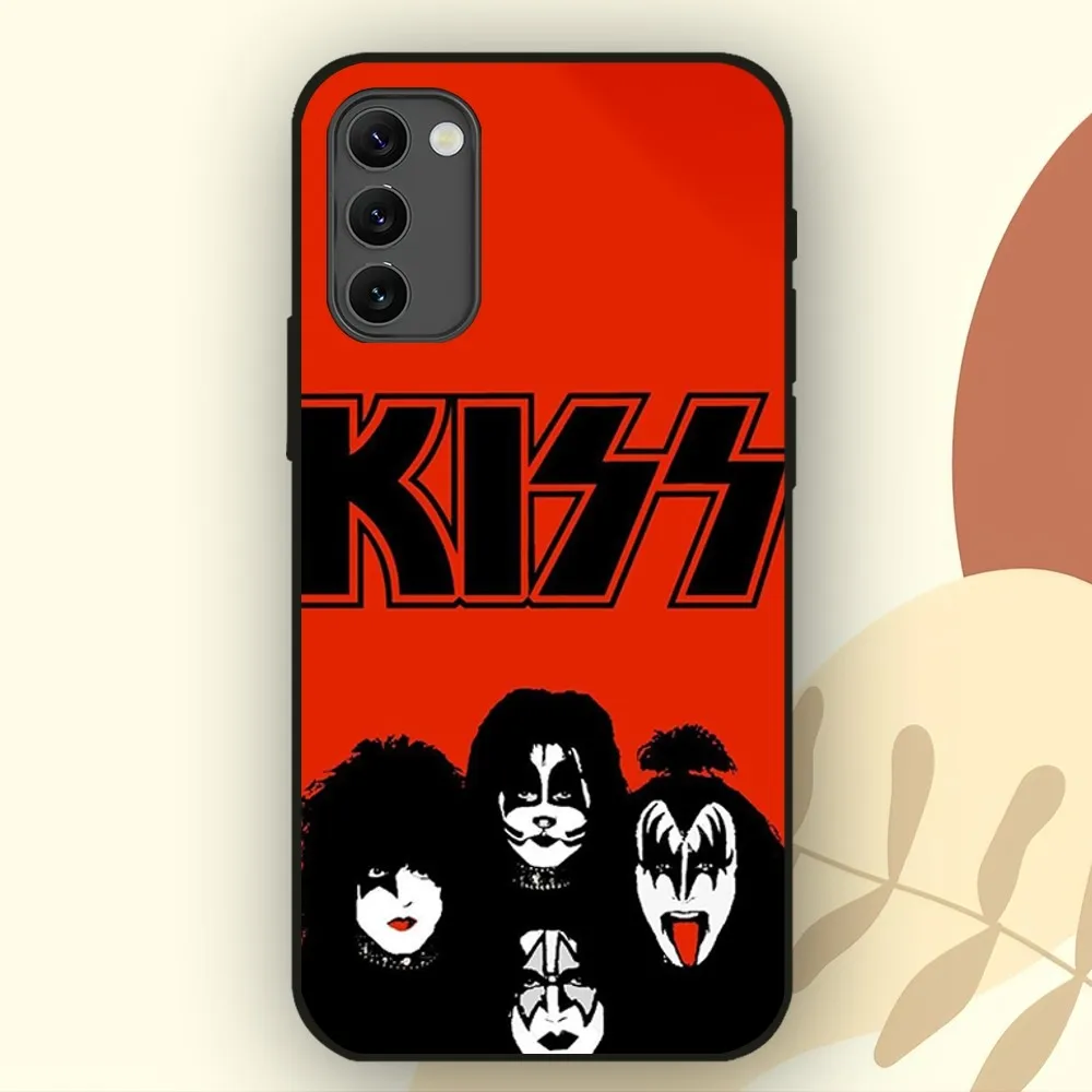 Rock band Kiss Phone Case For Samsung Galaxy S22 S23 S24 S30 Note 20 10 Plus Lite FE ULTRA Shell