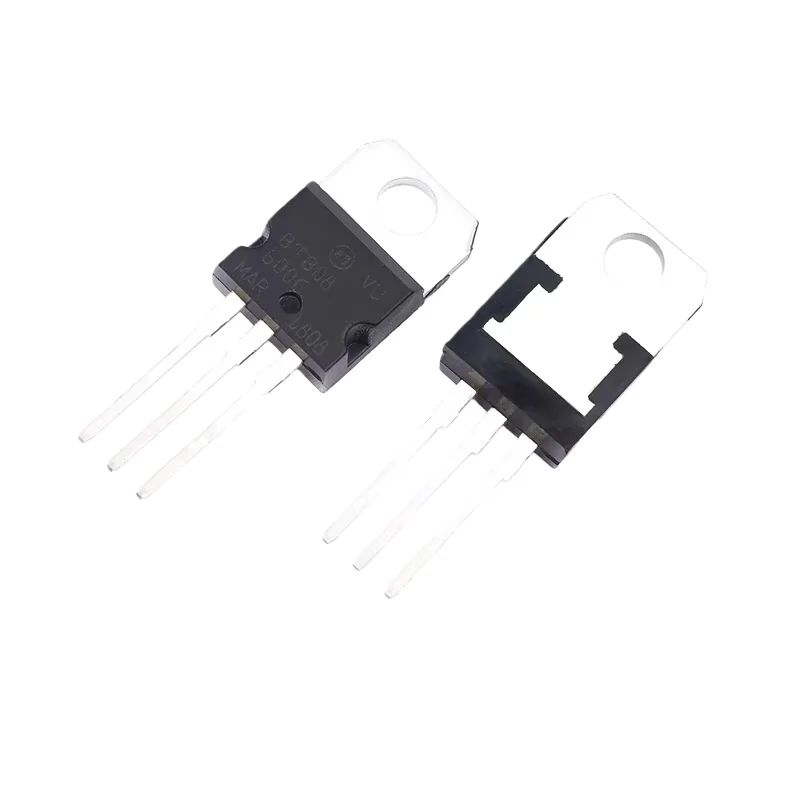 5pcs BTB08-600C BTB12-800B TO-220 bidirectional thyristor 12A/800V 8A/600V