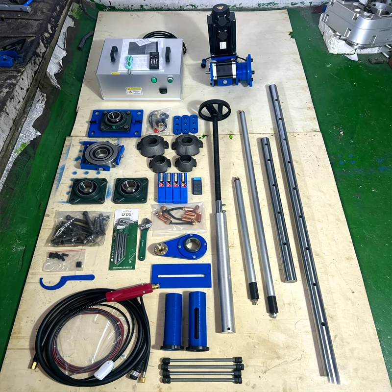 High Quality Portable Boring Machine Inner Boring Welder Machine Line Boring and Welding Machine 7mm Depth for Excavator Repair