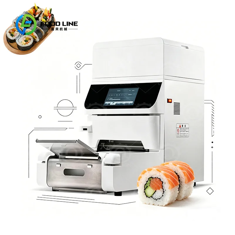 Customized automatic sushi rice spreading machine rice sheet maker for sushi takeaway store food enterprise large capacity