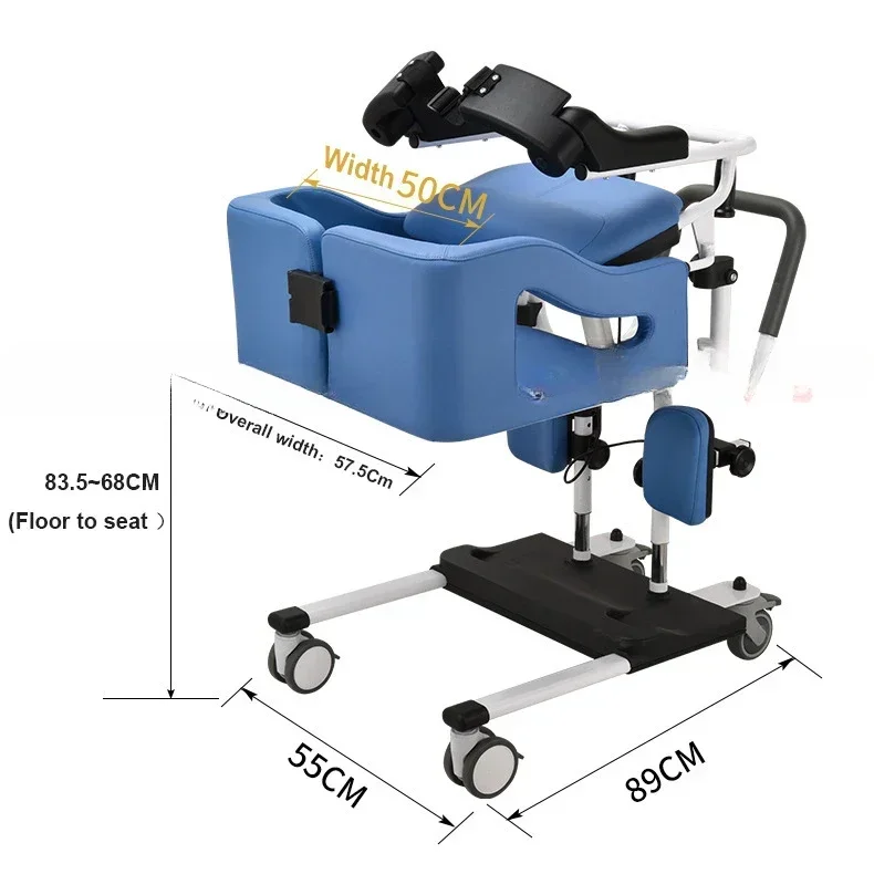 Electric lift for the elderly, care device for paralyzed patients, get up and transfer car