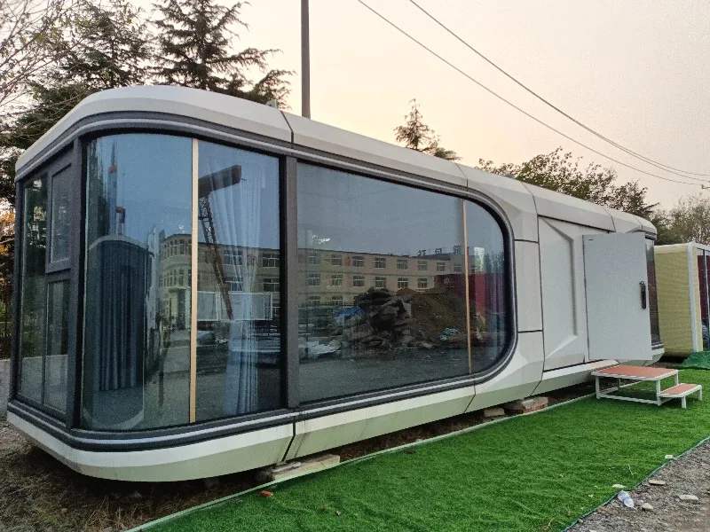Portable Space Capsule Cabin Prefabricated Modular House For Distributor Wholesale Worker Accommodation Easy Installation