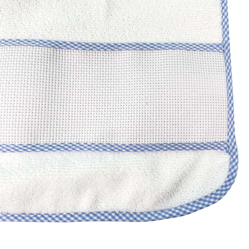 12PCS/Set YB16001 Free Shipping Cross Stitch Bibs Baby Infant Saliva Towels Burp Cloths DIY image 5