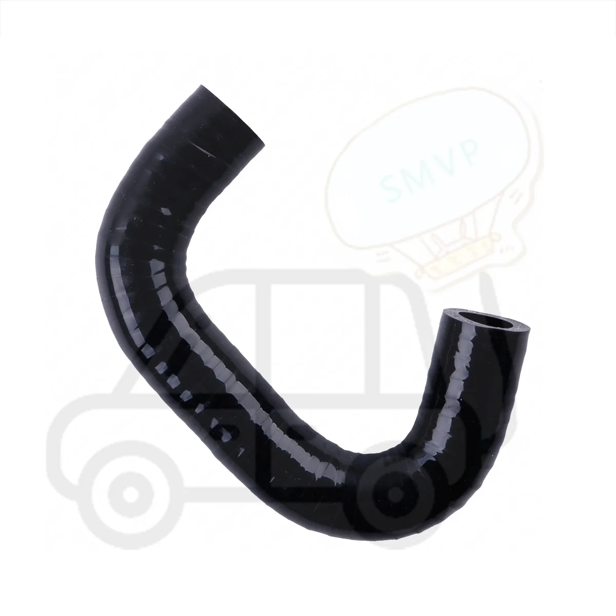 2PCS 3PLY Silicone Radiator Hose Kit Piping For Hybrid Racing Silicone Oil Cooler Hose for K Swap / Acura RSX & Type S New Black