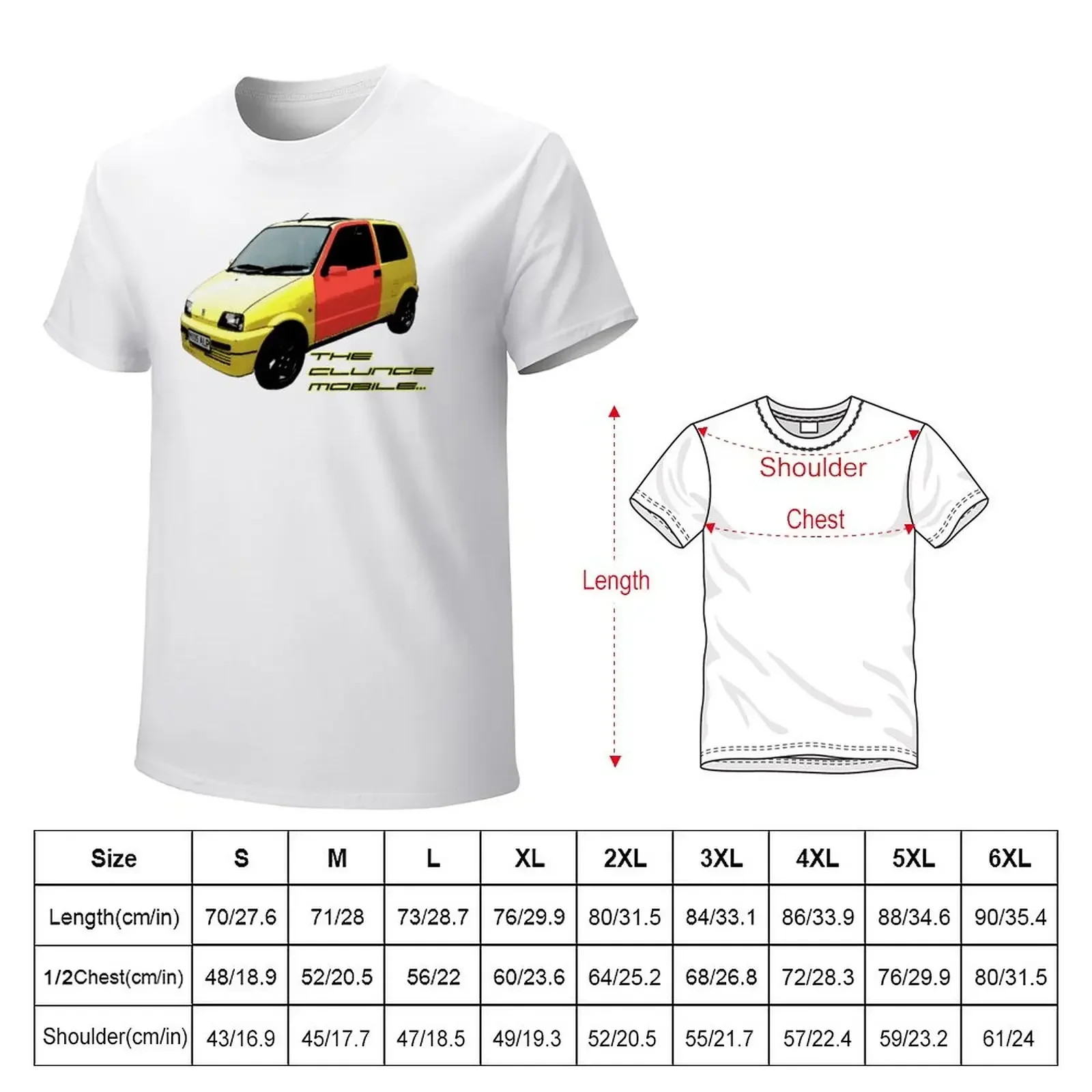 The Clungemobile -  Inbetweeners [Single Print With Text] T-Shirt sublime plain t shirts men