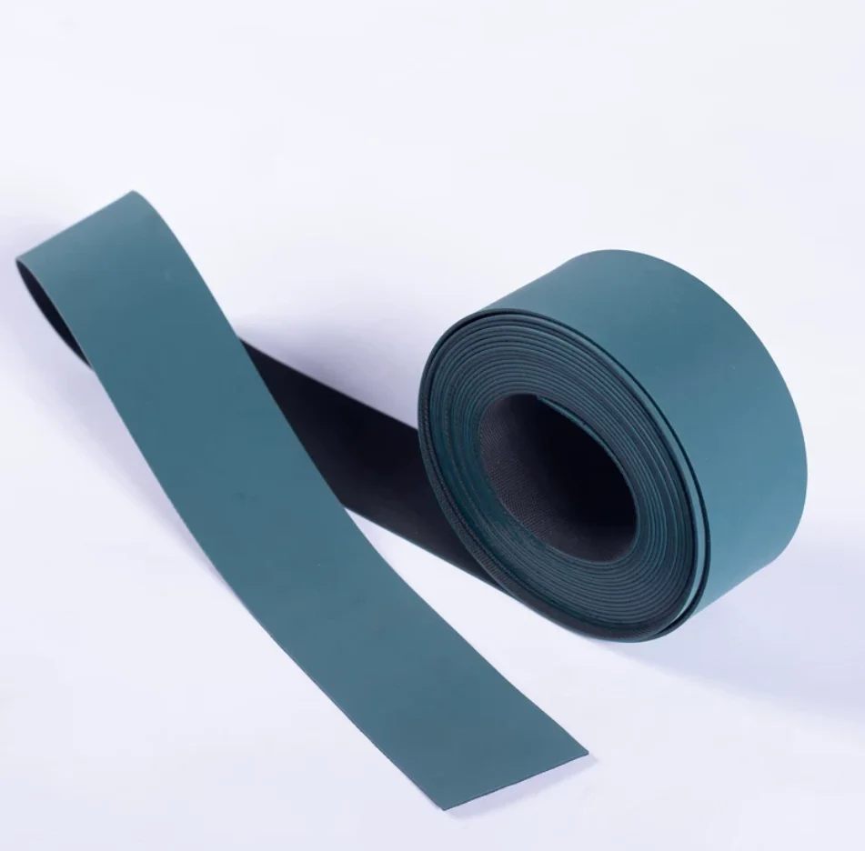 1mm Elastic flat belt with PU anti-static surface printed electronic photovoltaic technology dust-free rotary line conveyor belt