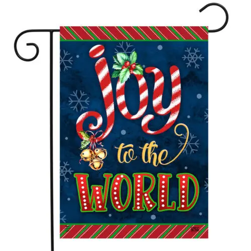 Briarwood Lane - Joyous World Double Sided Garden Flag - GFBL-G02103