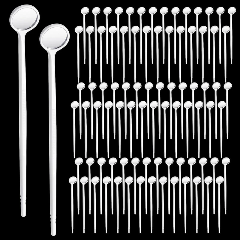 

300 шт., пластиковые зеркала для зубов