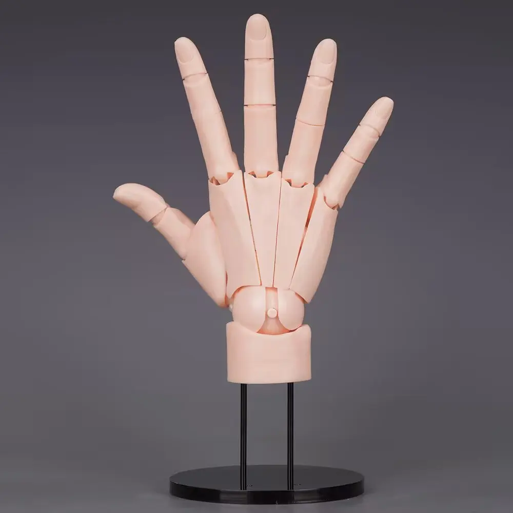 

1:1 Hand Joint Finger Bionic Action Figure Left Right Hand Simulation Draw Sketch Art Painting Anime Body Movable Hand Model