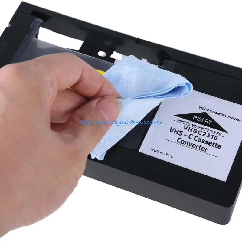 U2JE Easy to Use VHS C Video Tape Adapter, Convert Camcorder Recordings to  VHS with Ease VHS C to VHS Cassette Adapter