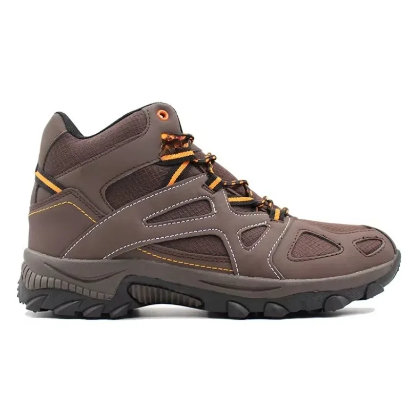 

New Trend Leather Hiking Winter High Ankle Cheap Mountain Waterproof Sports Work Safety Outdoor Boots Men's Hiking Shoes