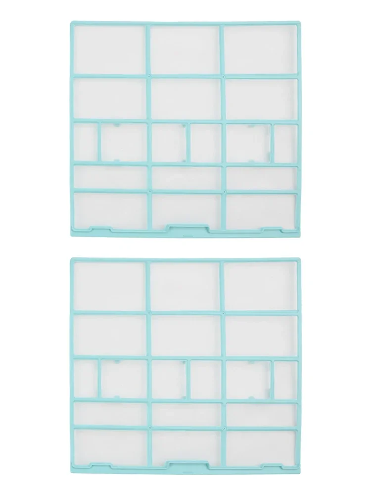 Indoor Dustproof Screen for Air Conditioner 2pcs Filter Accessories Designed for Optimal Cleanliness and Efficiency