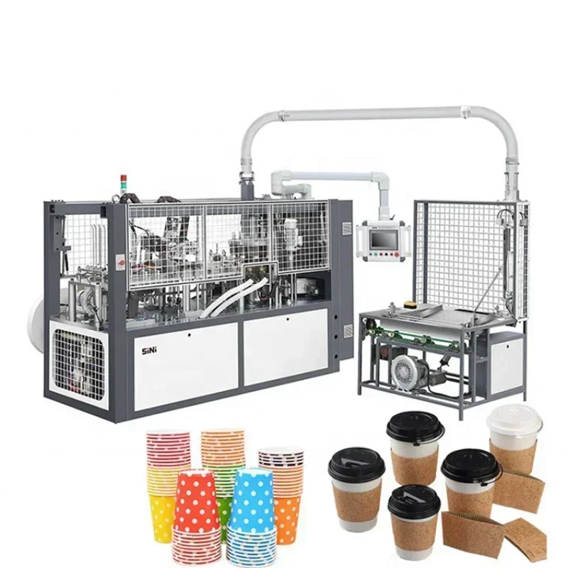 Fully Automatic Coffee Cup Making Machine Disposable Drinking Paper Cup Making Machines Disposable Paper Cup Line United States