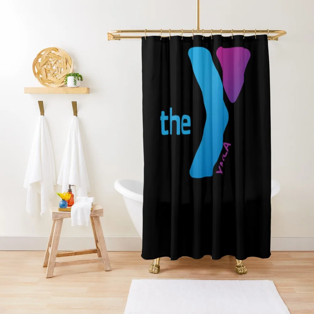 

Classy YMCA Shower Curtain Bathroom Accessorys Waterproof Bath And Anti-Mold Shower Bath Waterproof Fabric Shower Curtain