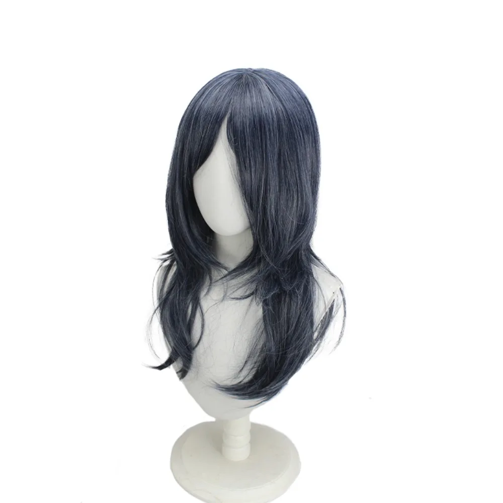 Path to Nowhere Female Chief Long Stairs Cosplay Wig Dusty Blue Long Hair