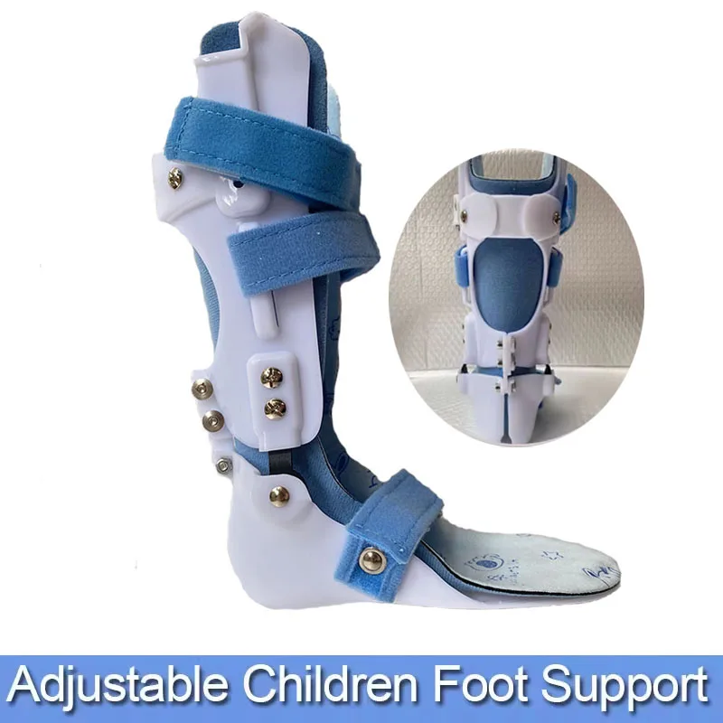 

Adjustable Medical Kid Foot Support-Children Drop Foot Postural Correction Brac-Calf Fracture Fixerimprove Bad Posture Corrector