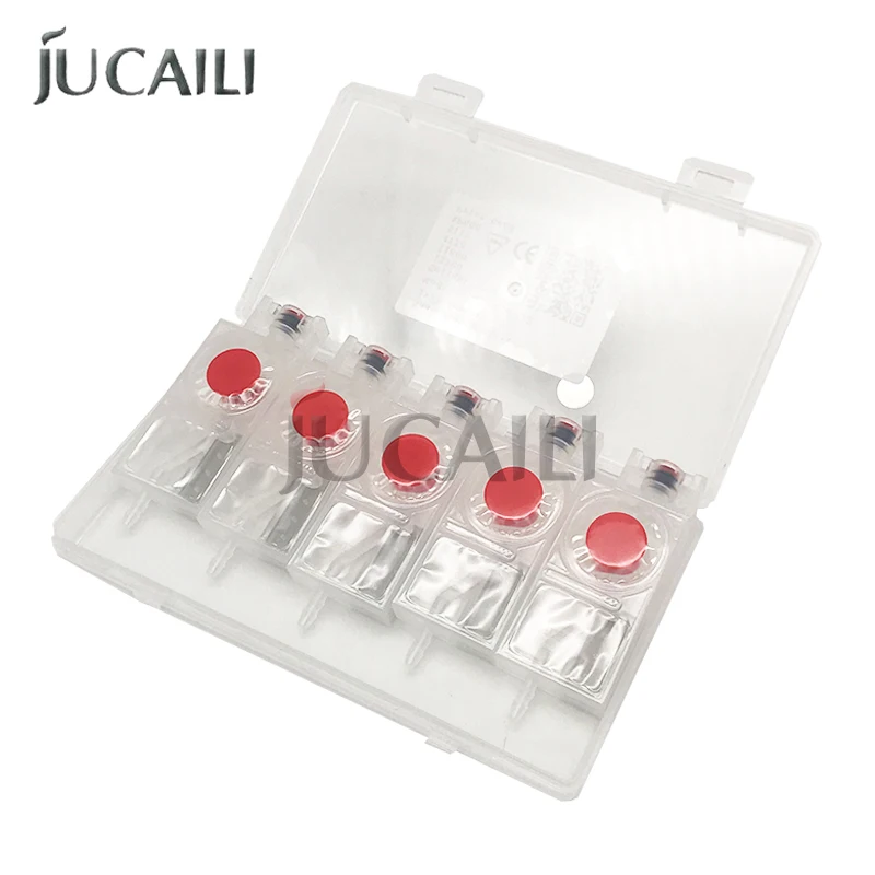 Amortiguador de tinta JCL de alta calidad, 5 uds., dumper para cabezal de impresión xp600/i3200/4720/i1600 para piezas de impresora de tinta eco solvente/a base de agua