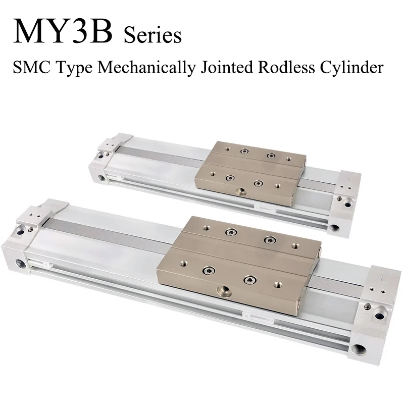 

SMC Type Mechanically Jointed Rodless Cylinder MY3B16-100 MY3B20-200 MY3B25-300 MY3B32-400 MY3B40-500 Air Pneumatic Cylinder