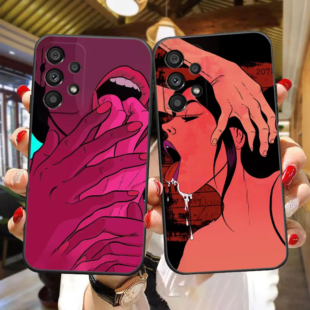 

Hot Girls Sexy Twerk Phone Case For Samsung Galaxy A72 A71 A55 A54 A53 A52 A42 A35 A34 A33 A32 A23 A22 A21S A20S A14 Case Funda