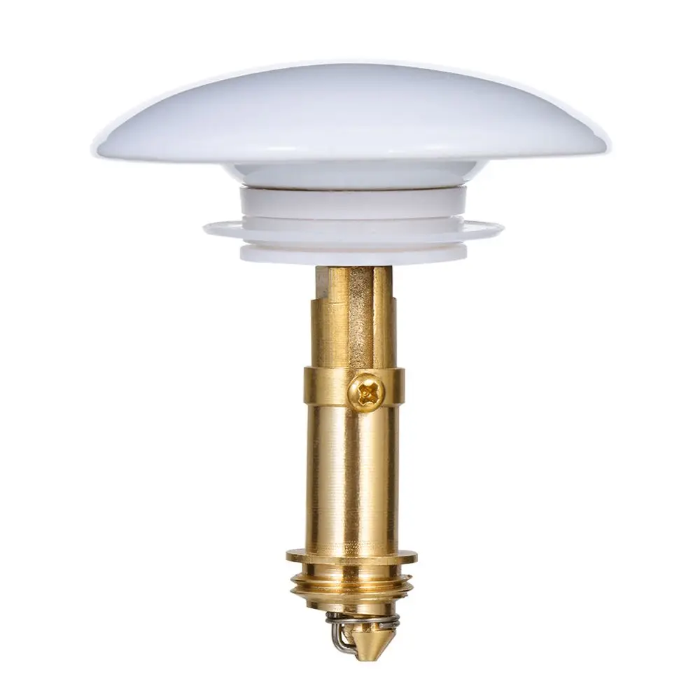 High Quality Material Explosion-proof Sink Drain Plug Size Sink Drain Stopper Wash Basin Bounce Drain Filter Push Up and Down