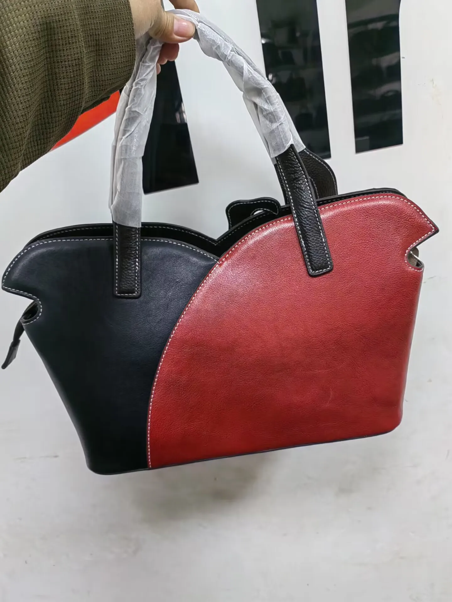 

100 Really Cow Leather Street Artisc Hand Draw Bags Shoulder Sac De Luxe Femme Luxury Bags For Women Casual