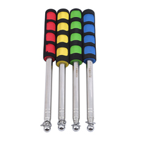 Portable Collapsable Guide Flag Pole Telescoping Flagpole Banner Teaching Pointer Stick For Tour Guide Teachers