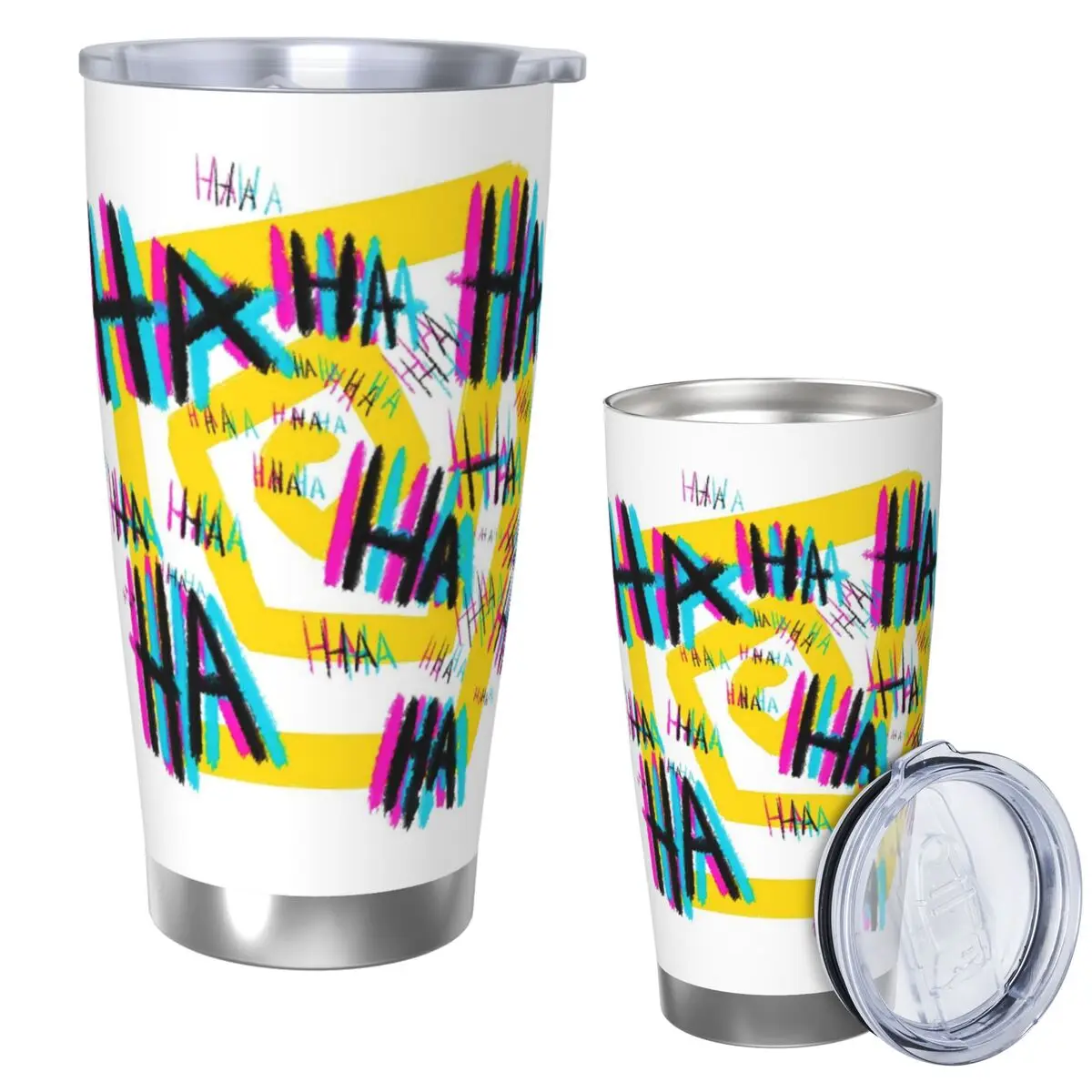 Michael's Laugh The Magnus Archives Stainless Steel Tumbler Vacuum Insulated Mugs Thermal Cold Cup Straws With Lid 20oz
