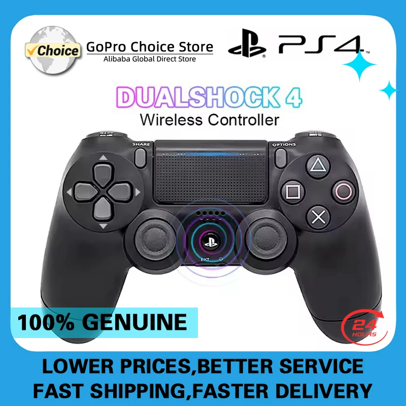 100% original Sony PS4 Original Game Controller DUALSHOCK 4 wireless Bluetooth game controller PlayStation 4 game console