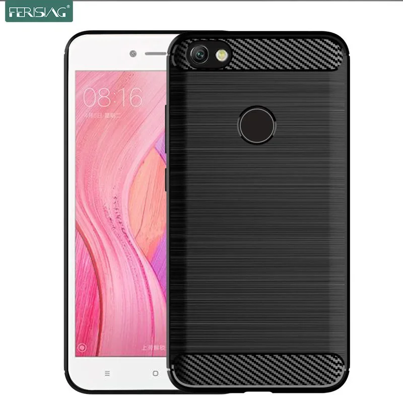 Чехол для Xiaomi Redmi Note 5A, Redmi Note 5A Pro Prime, бампер из ТПУ, противоударный, углеродный, 16 ГБ, 32 ГБ