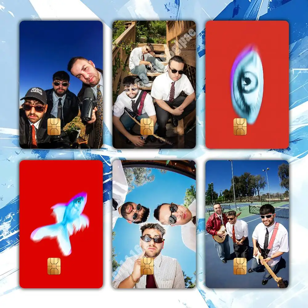 T-Temper C-City Self Aware Sticker for NFC ID Card Film Skin Credit Bank Card Creative Upgrade Collection
