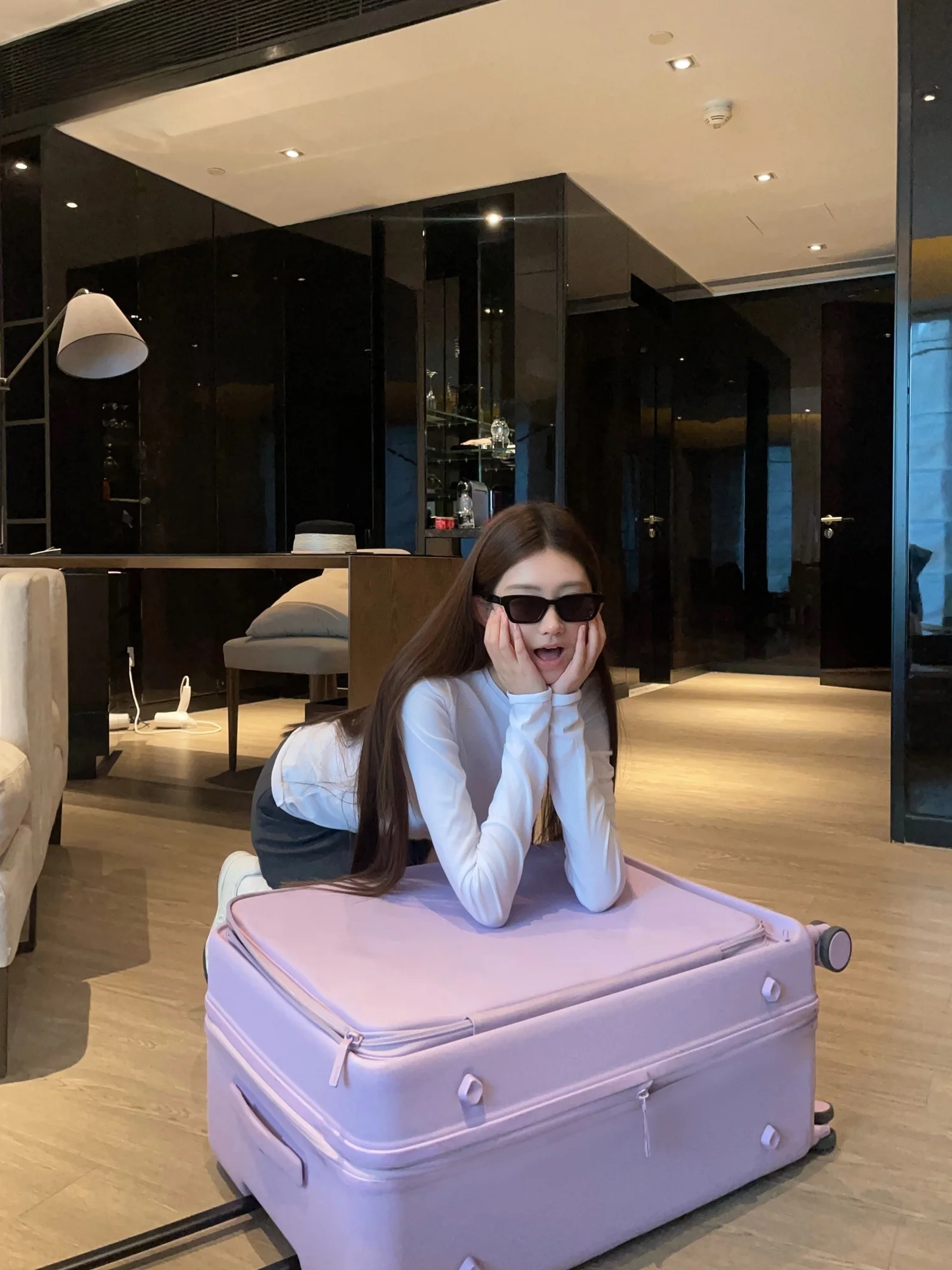 

Icce Louvre Secret Slim Fit Long Sve Women's T-irt Comfortable Versatile Pure Color Casual Sle Breathable Cotton Blend