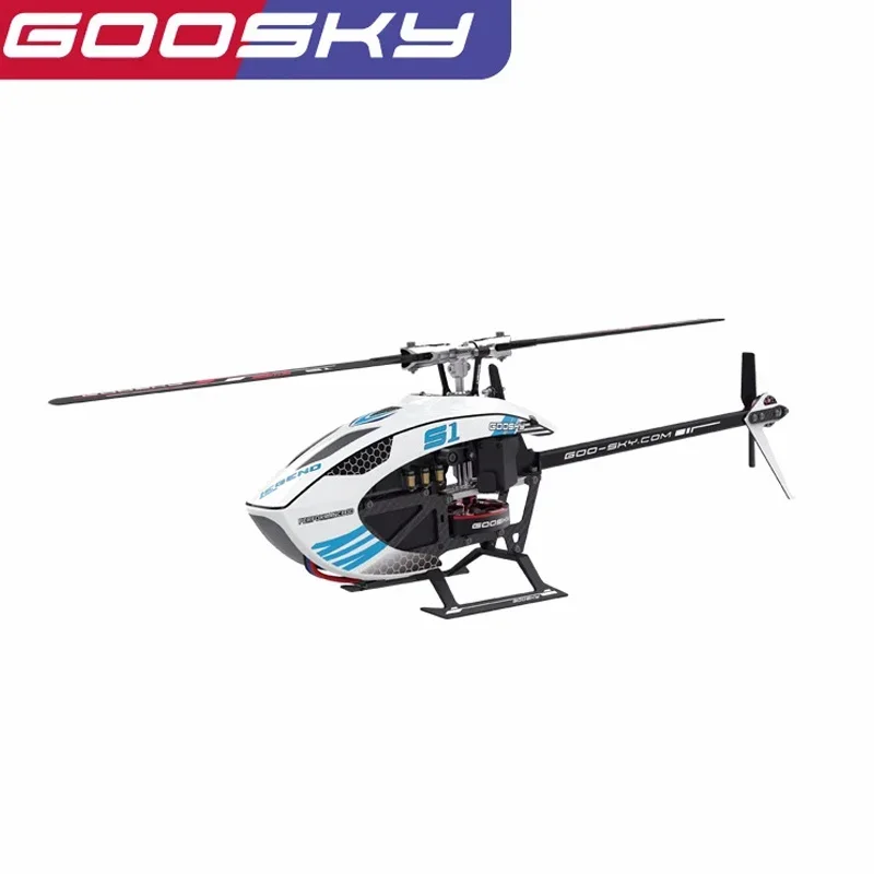 Goo S1 Rc Helicopter 6ch Aircraft Model 3d Remote Control Stunt Double Brushless Motor Direct Drive Adult Boy Toy Gift Box