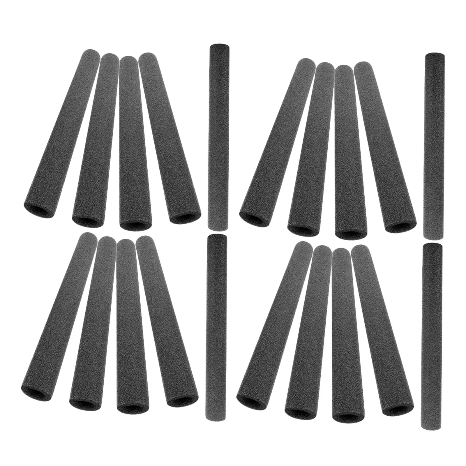 

20pcs Pipe Insulation Foam Tube Trampoline Pole Tubing For Ac Unit Exercise Machine Handle Roof Rack Railing Fence