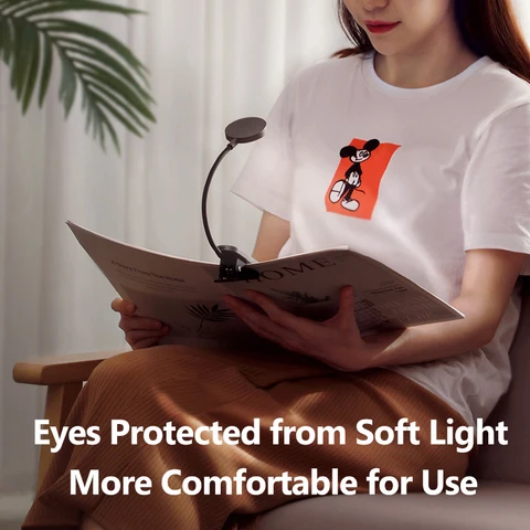 Baseus Mini Clip Lamp - Компактная настольная лампа с креплением — фото модели