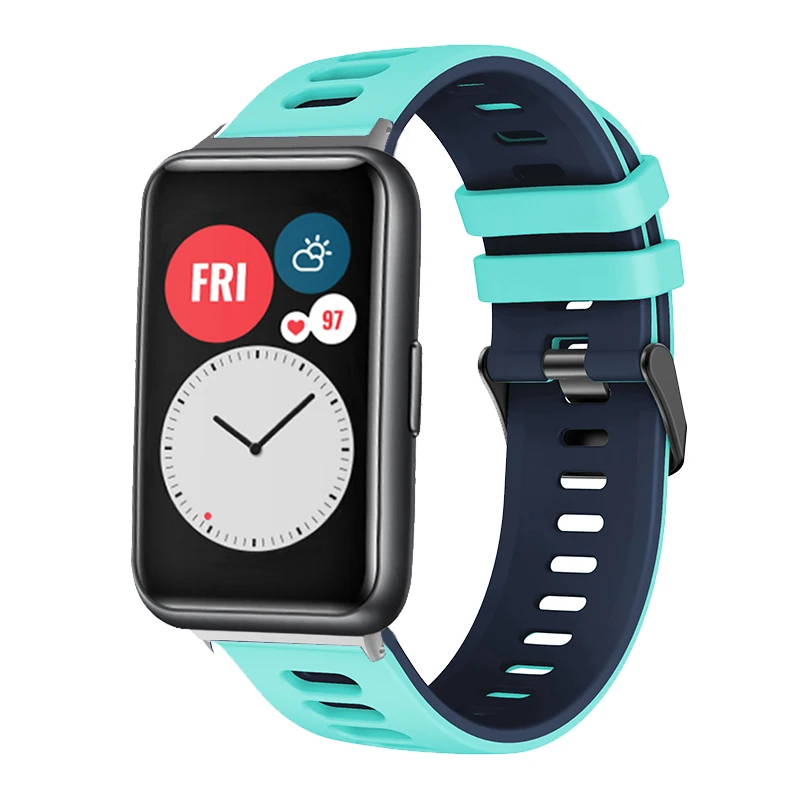 Silicone Watch band For Huawei Watch Fit FIT New Strap Watchbands adjustable Bracelet For Huawei Watch Fit Wristband