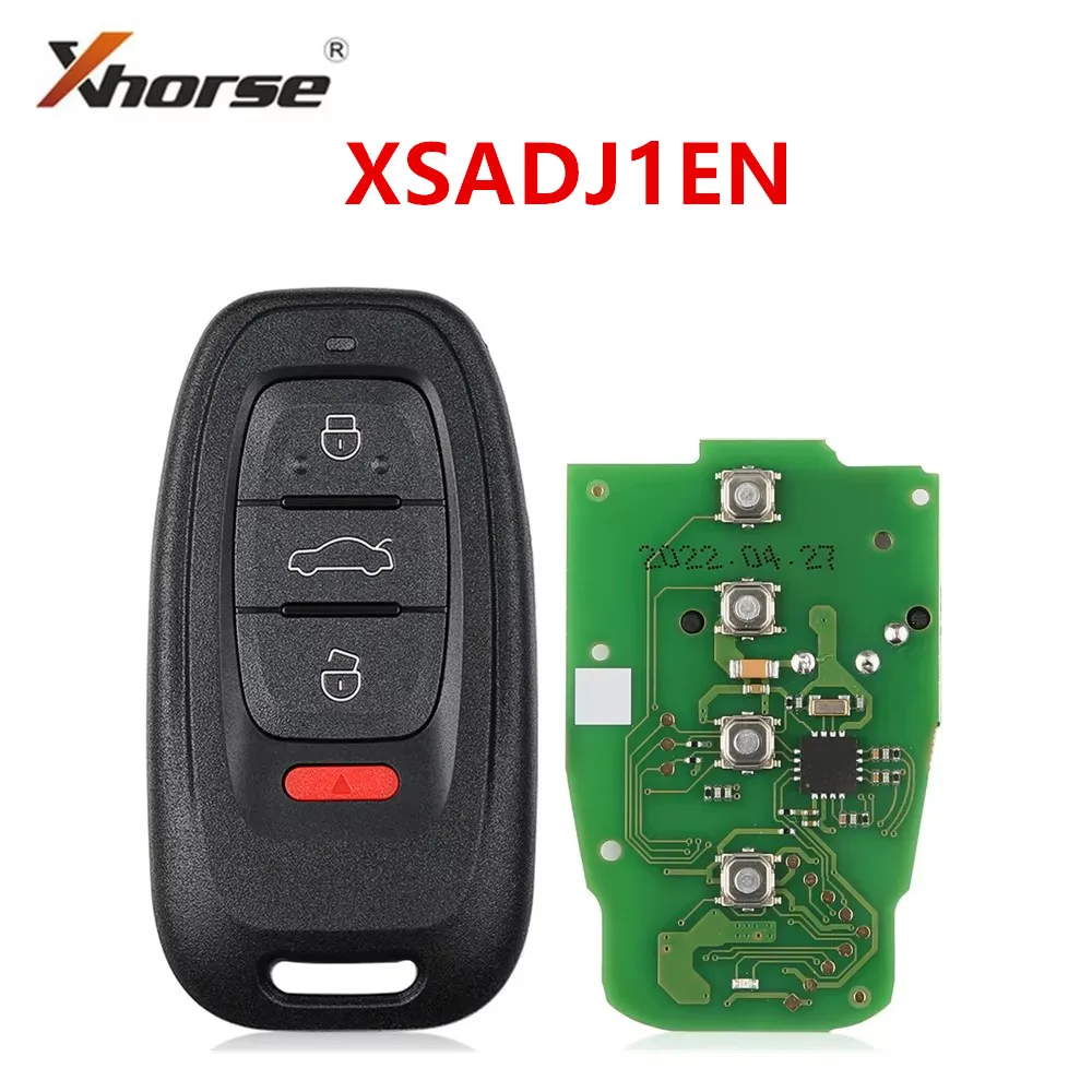 1/3/5PCS Xhorse VVDI XSADJ1GL 754J Smart Key For Au-di A6L Q5 A4L A8L 315MHZ/433MHZ/868MHZ Work With VVDI BCM2 Adapter