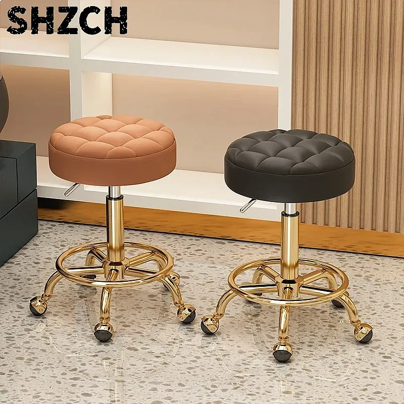 gold-beauty-barber-salon-hairdressing-chair-swivel-makeup-stool-with-wheels-lifting-round-desk