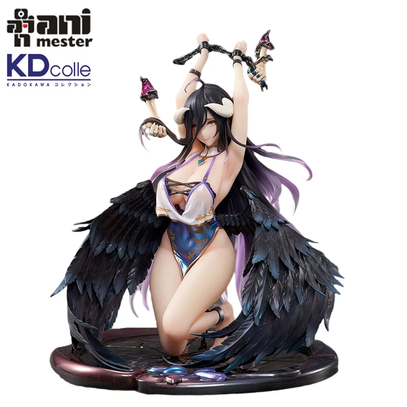 Original AniMester KADOKAWA 1/7 OVERLORD Albedo Shackles Ver. PVC 23CM Anime Action Figures Model Collection Ornament Toy