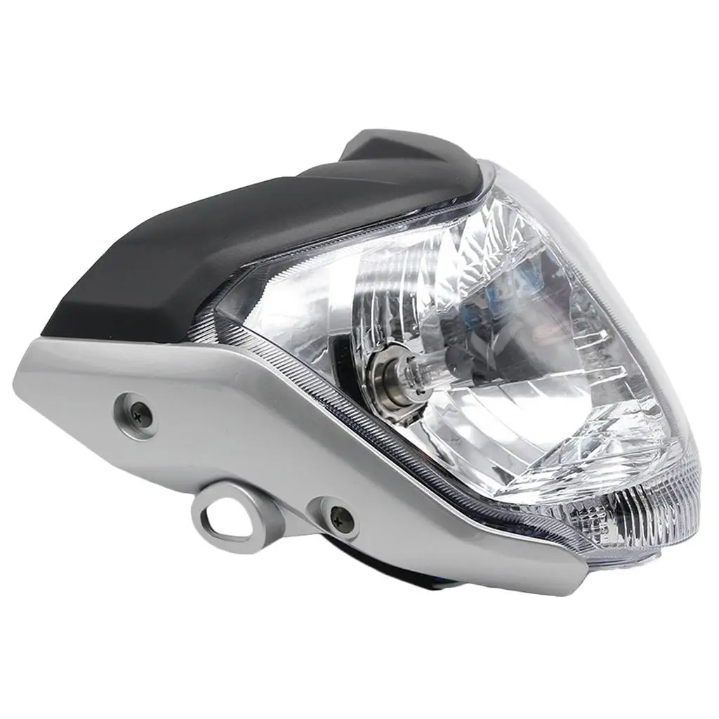 Motorcycle Headlight Assembly with Bulb for Yamaha FZ16 YS150 FZER150